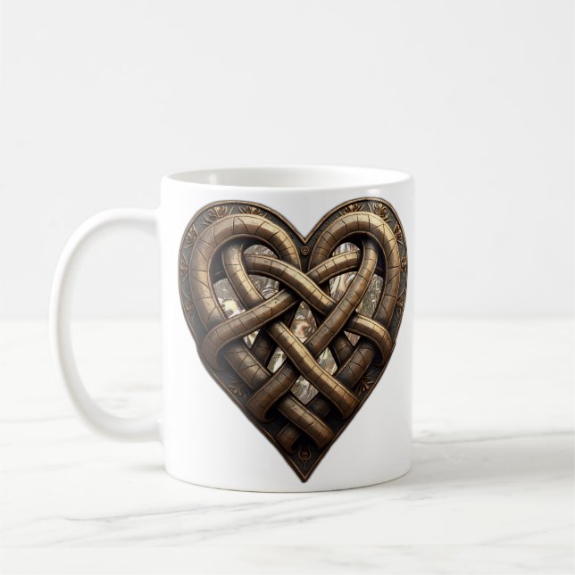 The heartbeat of the ancient gods:  kaffemugg (Vänster)