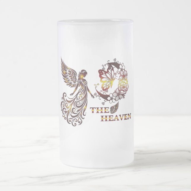 The Heaven Beer Glas Frostat Ölglas (Center)