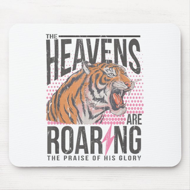 The Heavens Are Roaring, Psalm 19_1 Bible Verse  Musmatta (Framsidan)