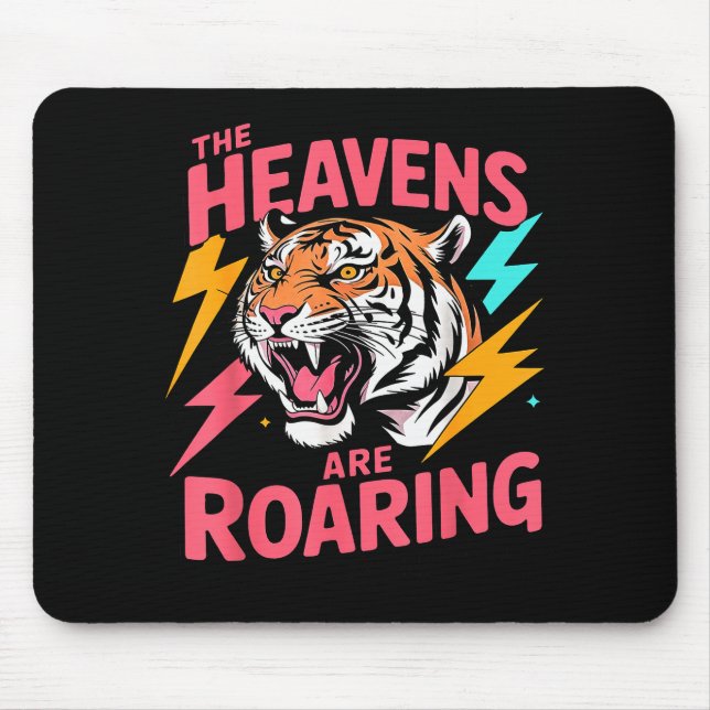 The Heavens Are Roaring Psalm 19_1 Tiger Christian Musmatta (Framsidan)