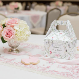 The Heirloom Rose & Ribbon Signature Stork Presentaskar