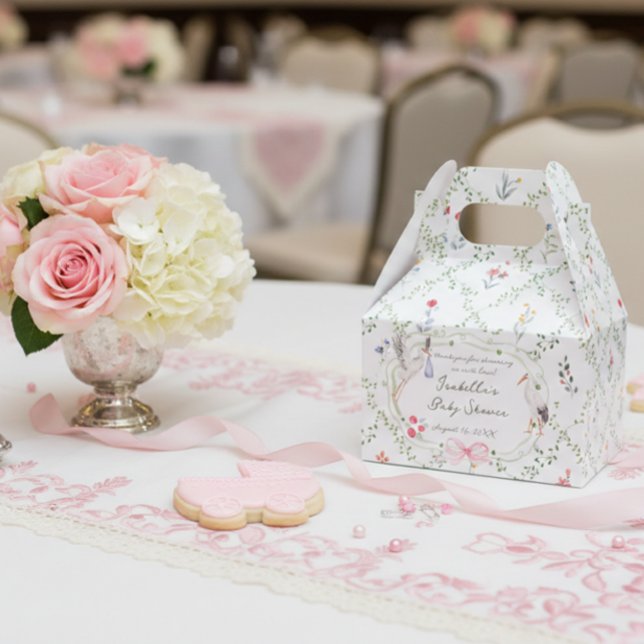 The Heirloom Rose & Ribbon Signature Stork Presentaskar (Skapare uppladdad)