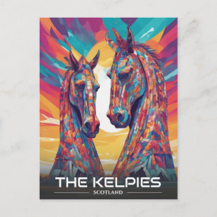The Helix, The Kelpies, Falkirk - Besök Skottland Helg Vykort