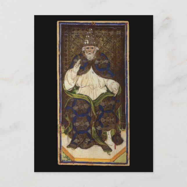 The Hierophant Tarotkortet Vykort (Framsida)