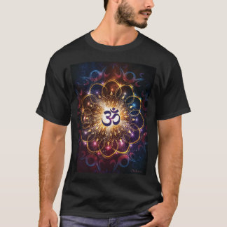 The higher power of Om sacred geometry T Shirt