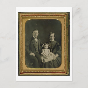 The Hiller-familjen, c.1850 (daguerreotype) Vykort