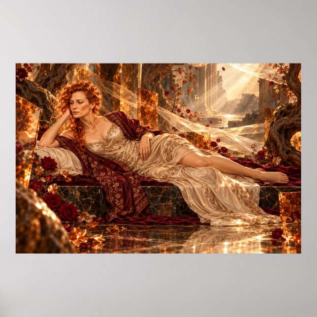 The Hintons - Amber Repose Poster (Framsidan)