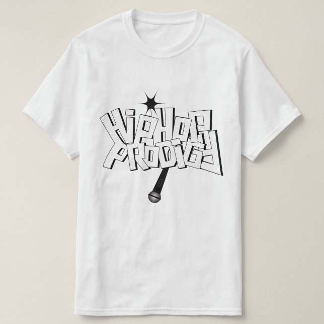 The HipHop Prodigy T Shirt (Design framsida)
