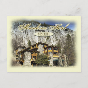 The Historic Ahwahnee Hotel, Yosemite, CA Vykort