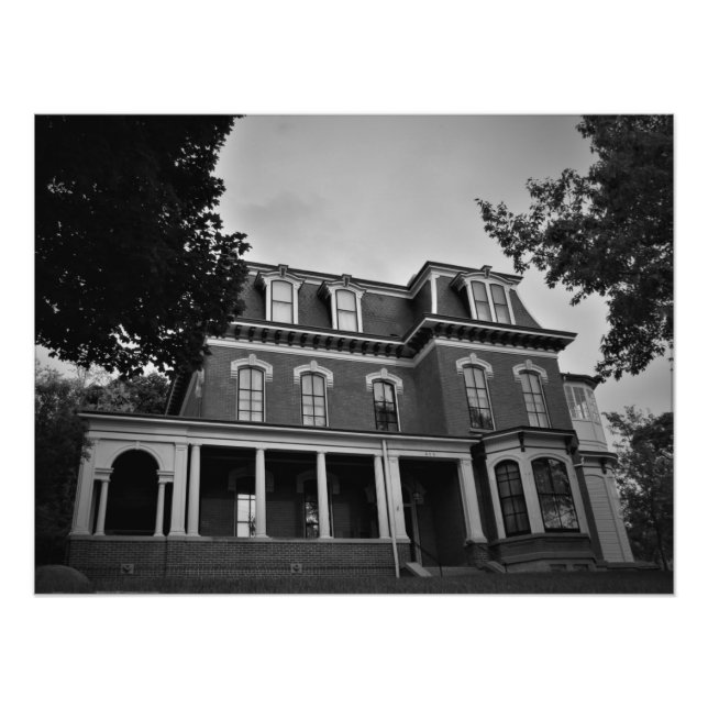 "The Historic General Dodge House" Fototryck (Framsidan)