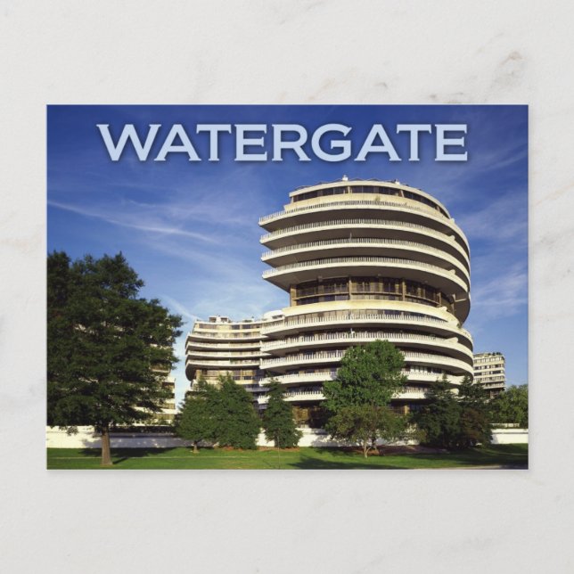 The Historic Watergate Hotel, Washington, D.C. Vykort (Framsida)