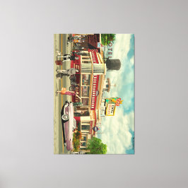 The Hitchhickers Canvastryck