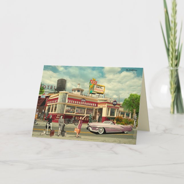 The Hitchhikers Kort (Framsida)