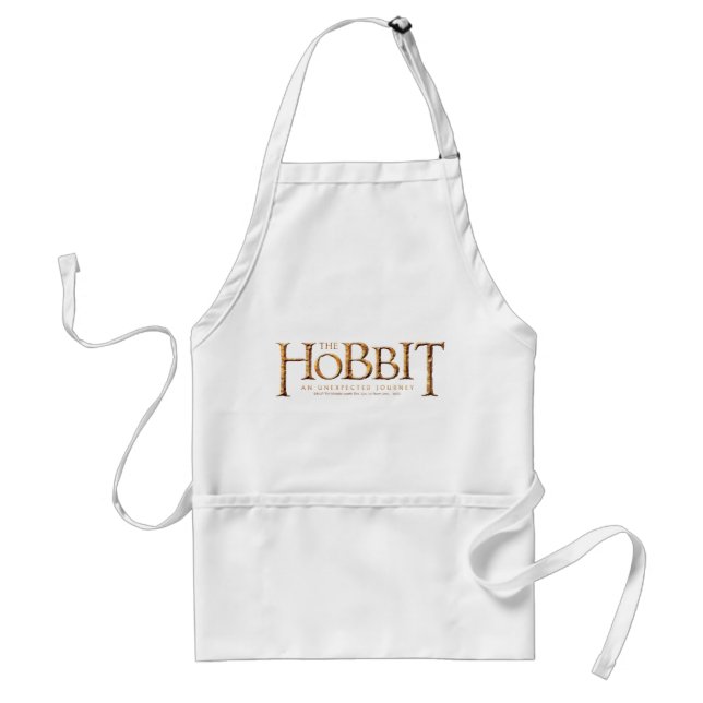 The Hobbit Logotyp Texturerad Förkläde (Framsidan)