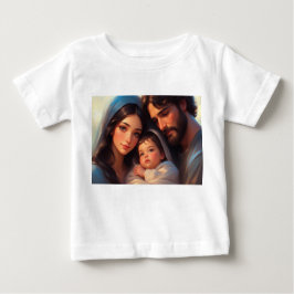 The Holy Family Baby Tee Shirt