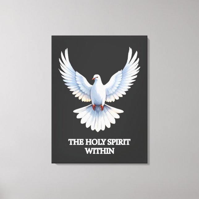 The Holy Spirit Within (dove) 1 Canvastryck (Framsida)