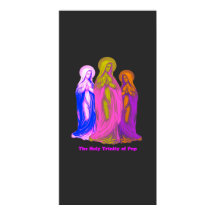 The Holy Trinity of Pop Vierges Marie Multicolores