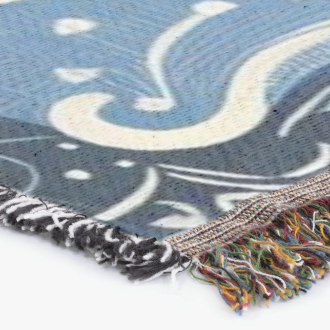 The Home Studio Indigo Bloom Filt (Hörn)