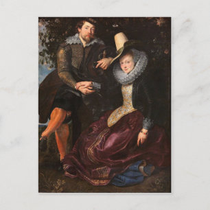 The Honeysuckle Bower av Peter Paul Rubens Vykort