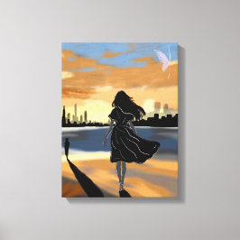 The Horizon I A – Journey to Growth Canvastryck