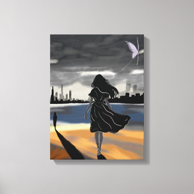 The Horizon I B – Journey to Growth Canvastryck (Framsida)