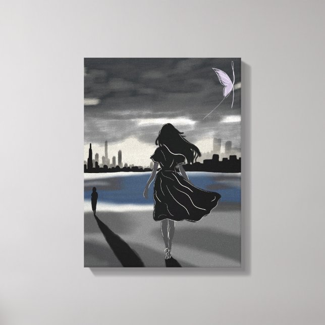 The Horizon I C – Journey to Growth Canvastryck (Framsida)