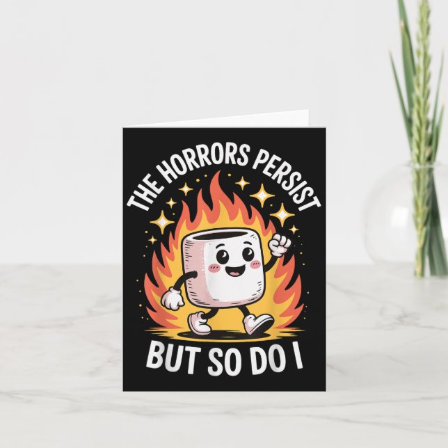 The Horrors Persist But So Do I  Kort (Framsida)