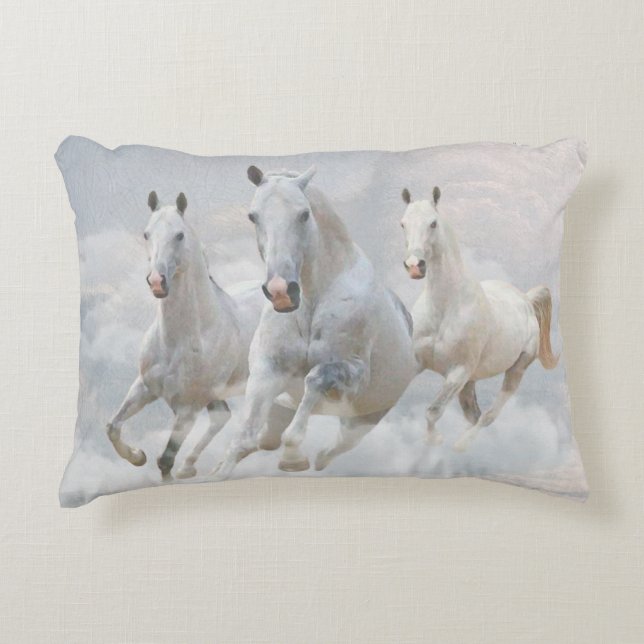 The Horses Prydnadskudde (Framsidan)