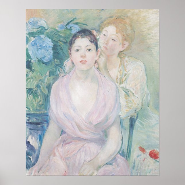 The Hortensia, eller The Two Sisters, 1894 Poster (Framsidan)