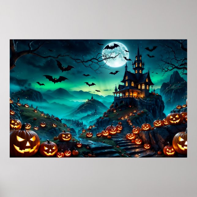 The House by the Pumpkin Road Poster (Framsidan)