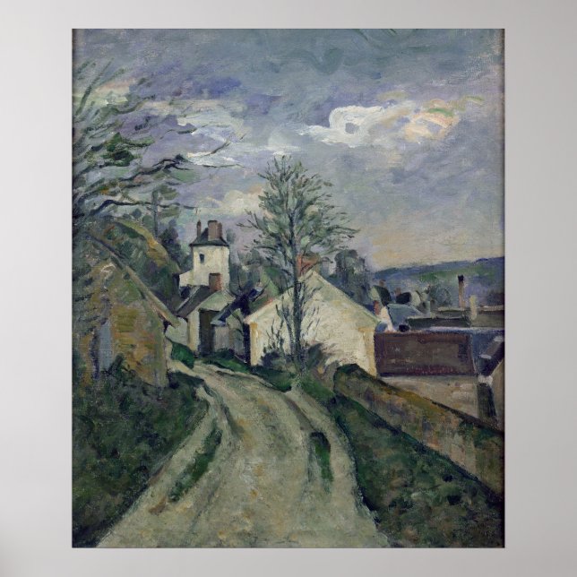 The House of Doktor Gachet at Auvers, 1872-73 Poster (Framsidan)