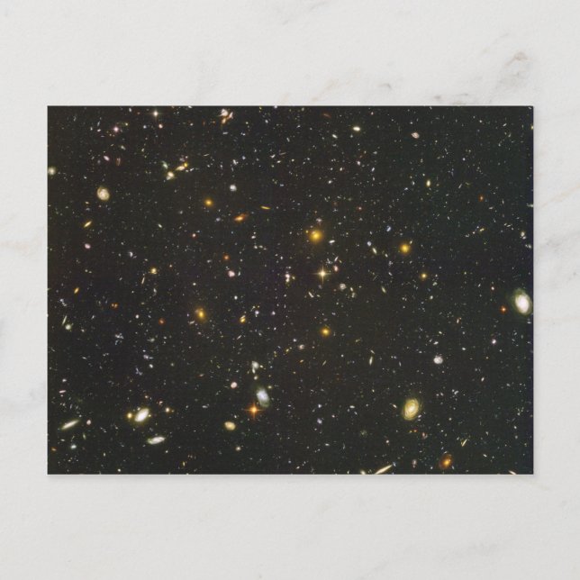 The Hubble Ultra Deep Field Vykort (Framsida)