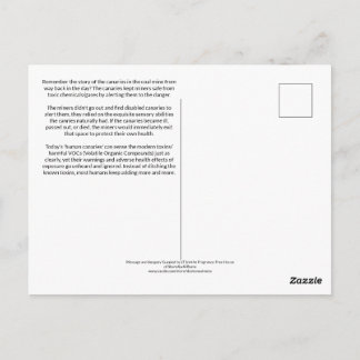 The Human Canaries Already Know Vykort