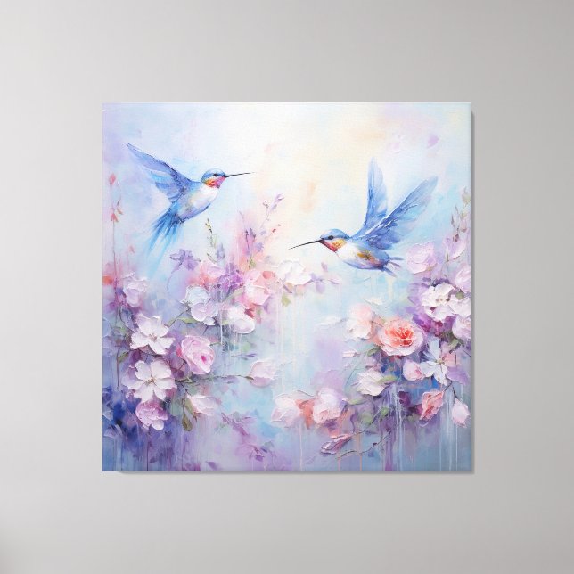 The Hummingbird Design Series 9 Canvastryck (Framsida)