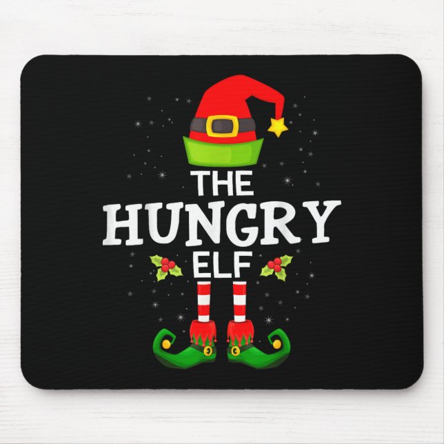 The Hungry Elf Christmas Family Matching Pajama  Musmatta (Framsidan)