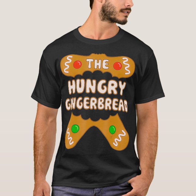 The Hungry Gingerbread, Family Matching Group Chri T Shirt (Framsida)