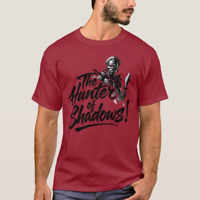 The_Hunter_of_Shadows_Dark_Justice! T Shirt (Framsida)