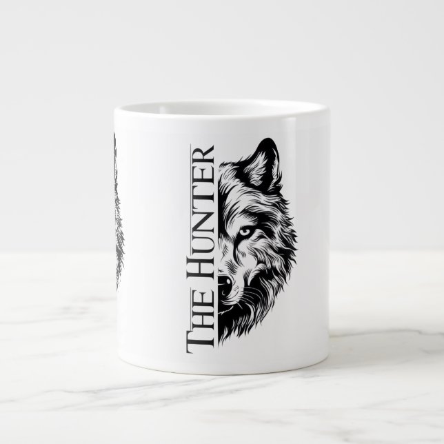 The Hunter Varg Mugg Design Jumbo Mugg (Framsidan)