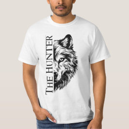 The Hunter Wolf Unisex T-Shirt – Herr