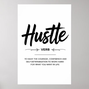 The Hustle Mentalitet Poster
