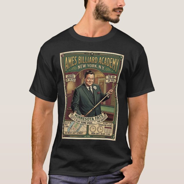 The Hustler - Design 1 T Shirt (Framsida)