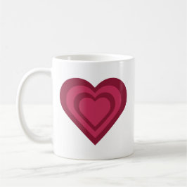 The Hypnotising Heart Mug  Kaffemugg