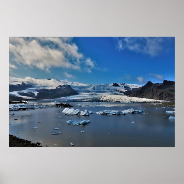 The Iceberg Lagoon Poster (Framsidan)