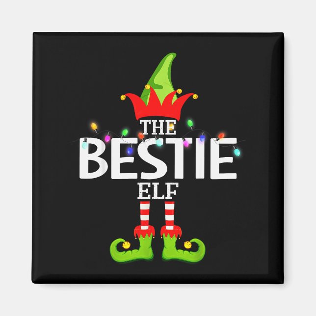 The Ie Elf Christmas Matching Pajamas  Magnet (Framsidan)