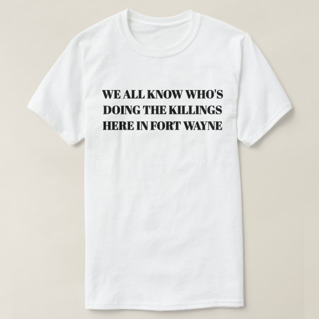 The Ignorant People T-Shirt (Design framsida)