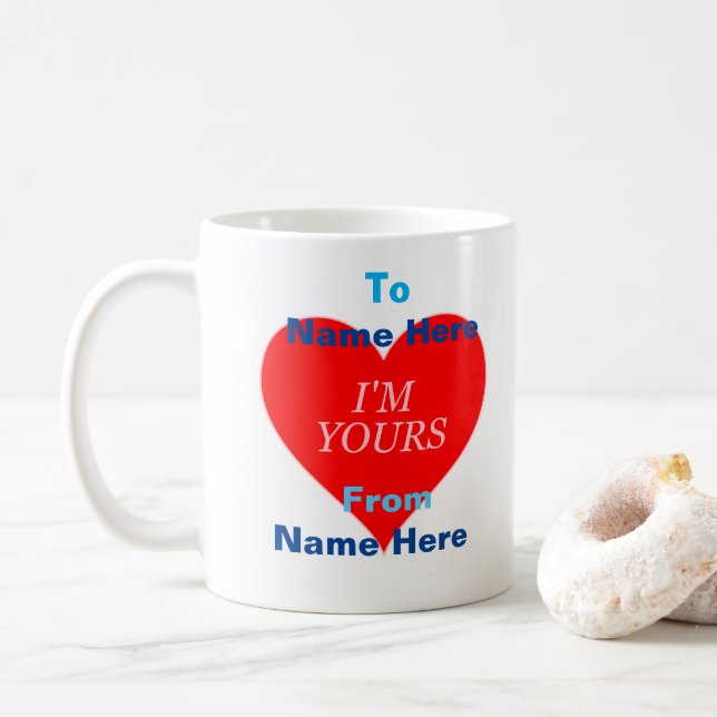 The I'm Yours kollektionen Kaffemugg (Med munk)