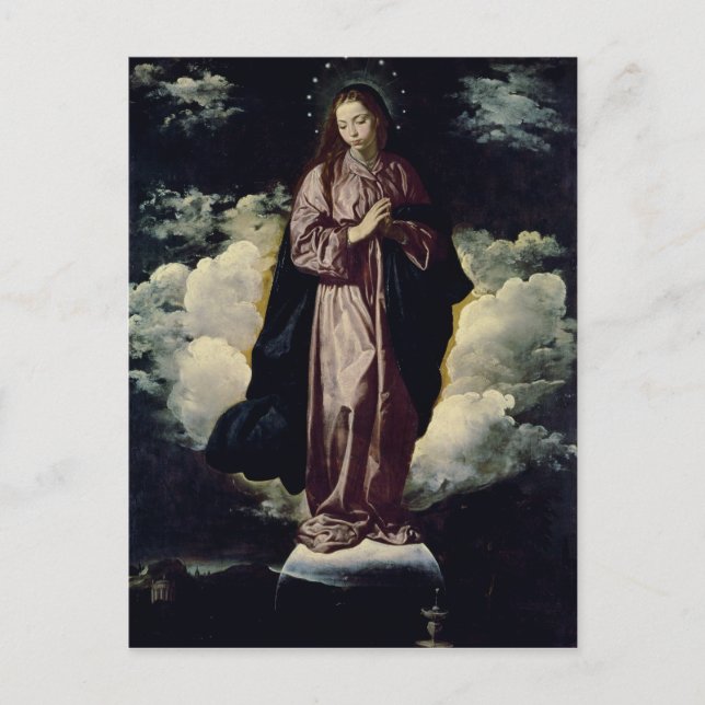 The Immaculate Conception, 1618 Vykort (Framsida)
