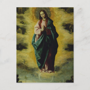 The Immaculate Conception, 1630-35 Vykort