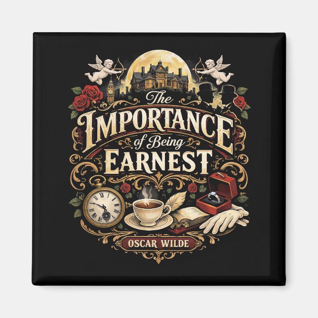 The Importance of Being Earnest Magnet (Framsidan)