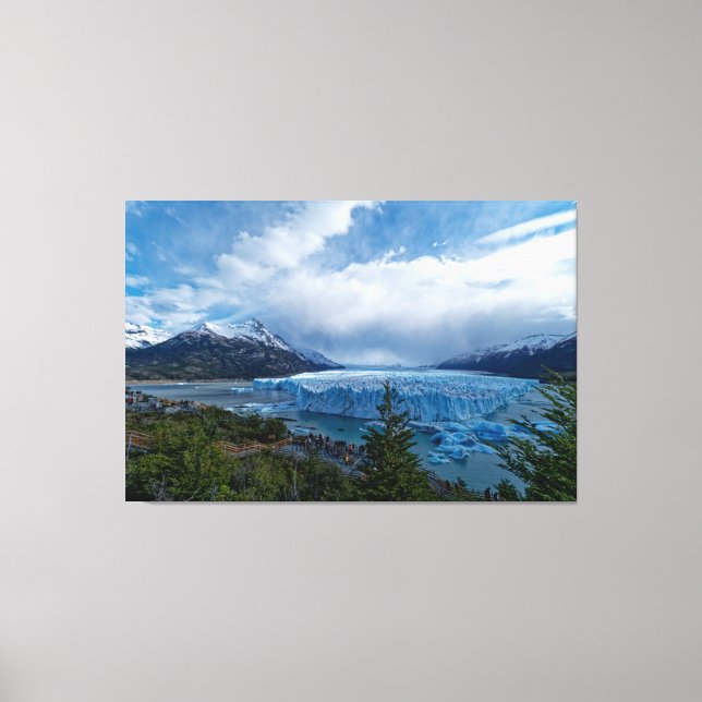 The impressive Perito Moreno Glacier Canvastryck (Framsida)